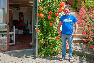 Daniel Hagen vom Inselbräu auf der Fraueninsel