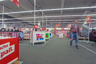 Imma gwinna kinna: Ludwig Obermaier vom MediaMarkt in Traunstein und Traunreut